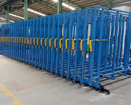 原片仓储系统-移动玻璃架